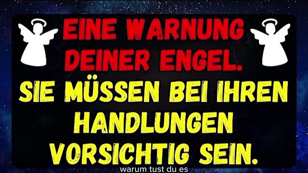 ✨ HÖRE DIE STILLE WARNUNG😇 Warum deine Handlungen jetzt Achtsamkeit verlangen