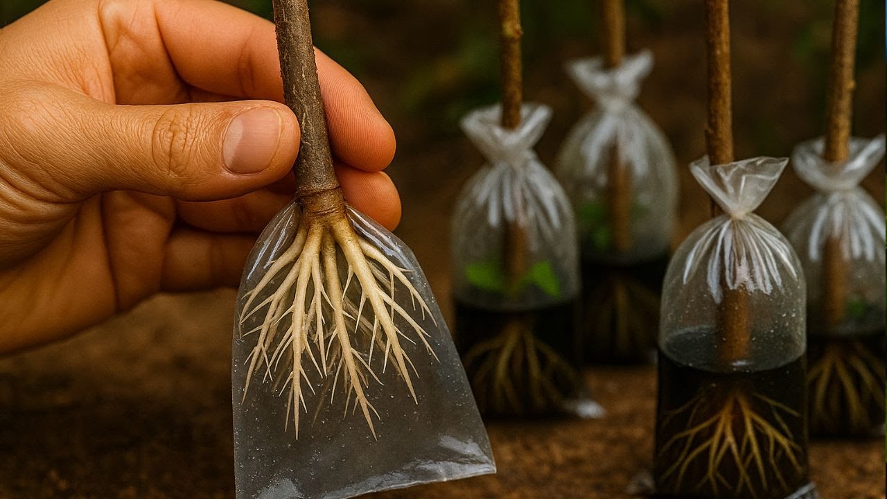 ENRAÍZA GALHOS de QUALQUER PLANTA com Essa Técnica (O SEGREDO DOS PRODUTORES)