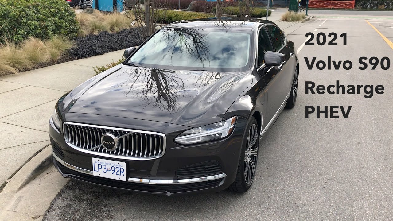 2021 Volvo S90 Recharge Inscription. A big, handsome Swede that we wish was fully electric.