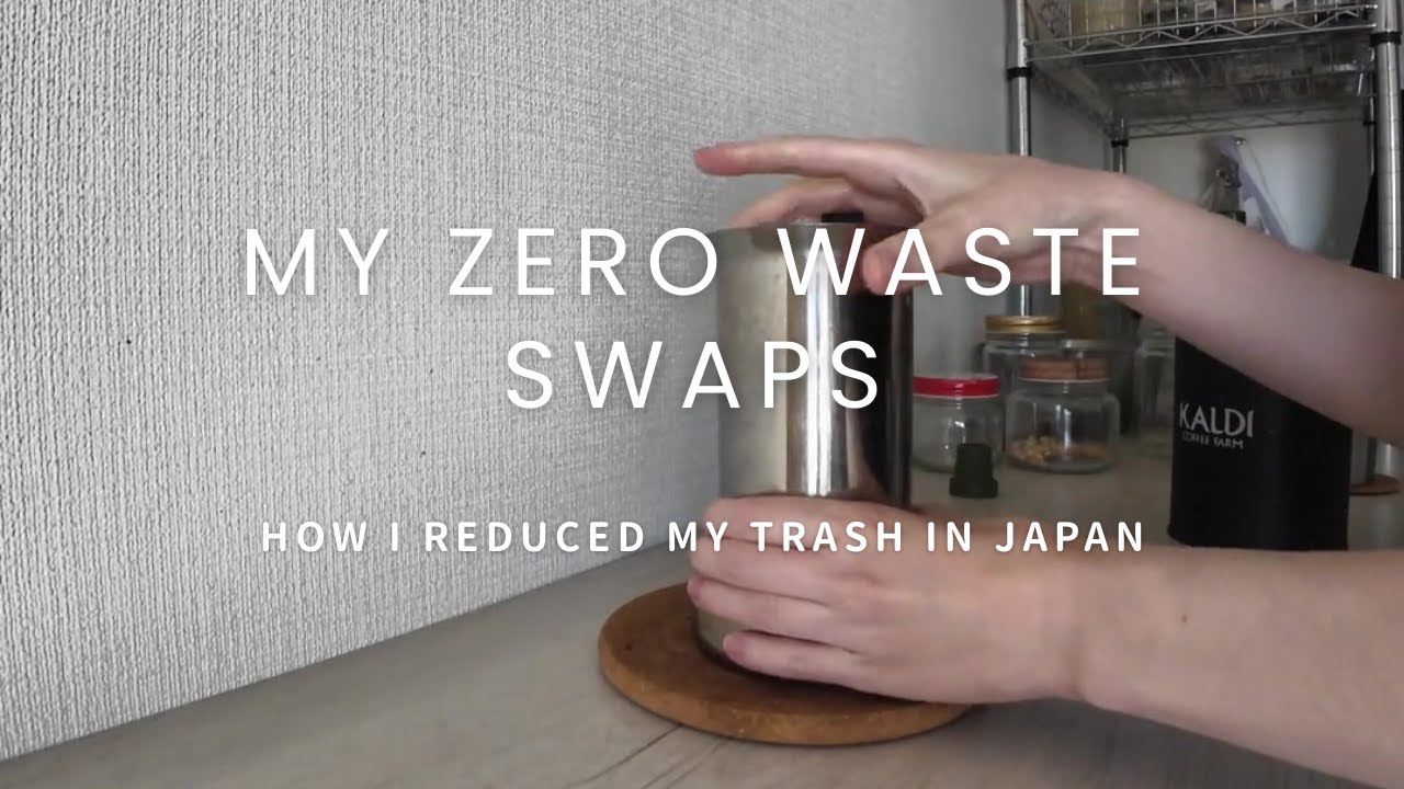 How I Reduced My Trash in Japan — A Calm, Real-Life Zero Waste Routine