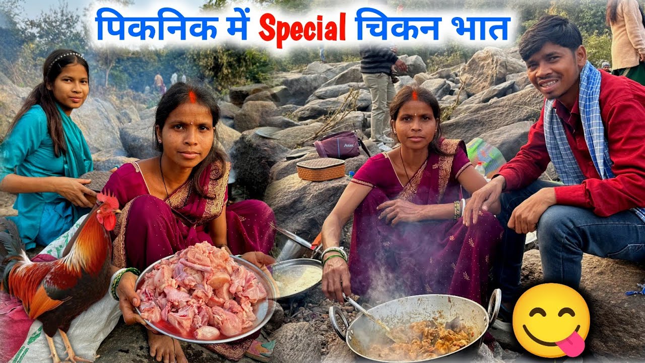 Picnic Vlog 2026 || Picnic में Special चिकन भात || 