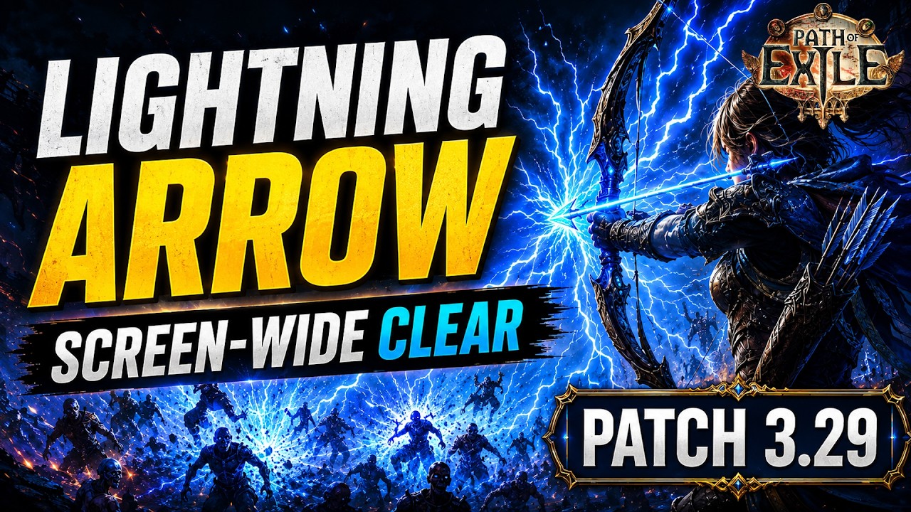 Гайд по билду Lightning Arrow Deadeye | PoE 1 Патч 3.29