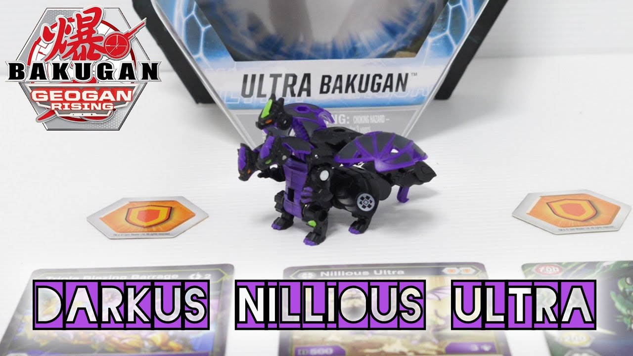 DARKUS NILLIOUS ULTRA Single Pack | Geogan Rising | BAKUGAN UNBOX