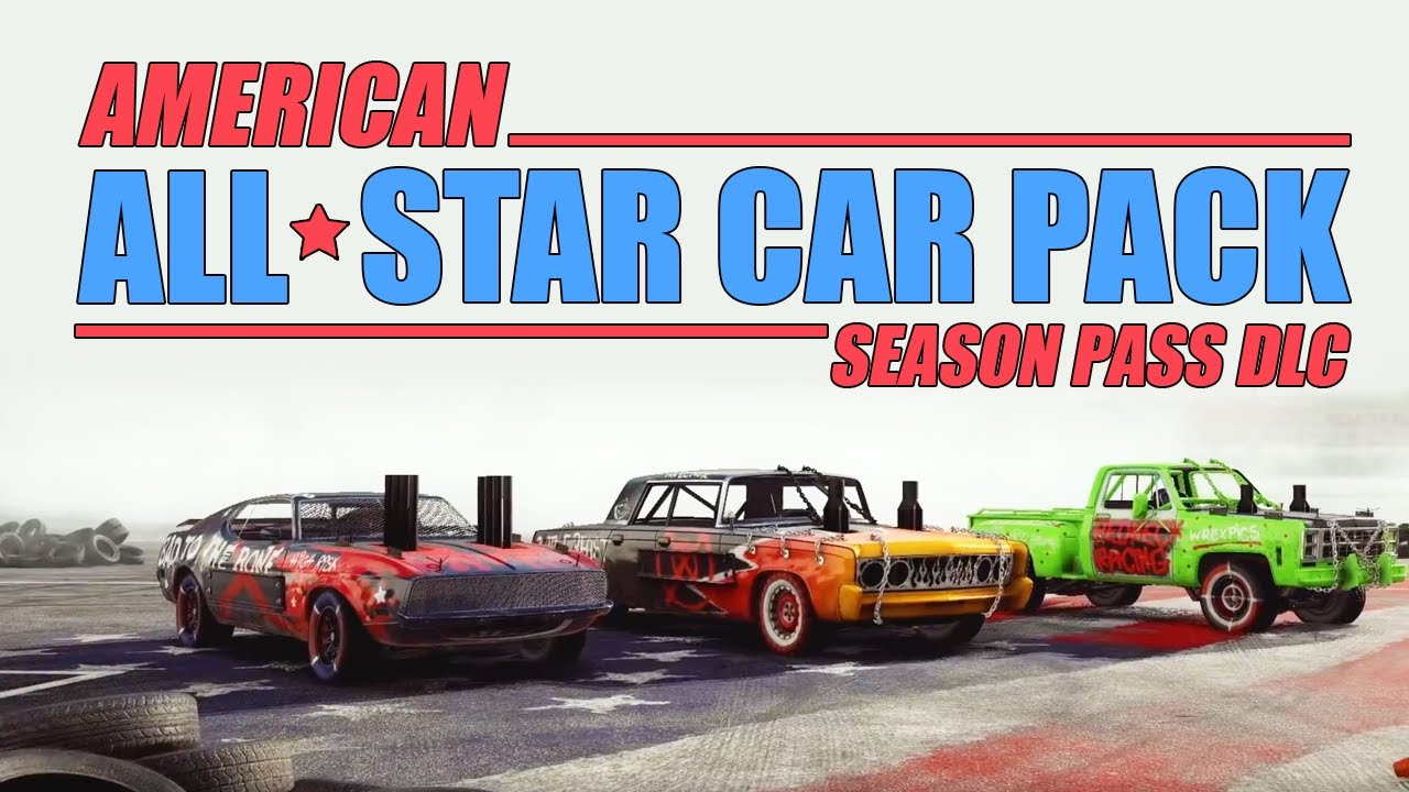 Обновление DLC Wreckfest American All Star Car Pack за апрель 2020 года