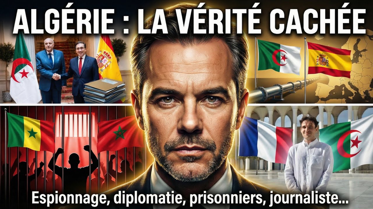 🔥🇩🇿 Espionnage|Maroc|détenus sénégalais| journaliste français :l’Algérie face à la tempête régionale