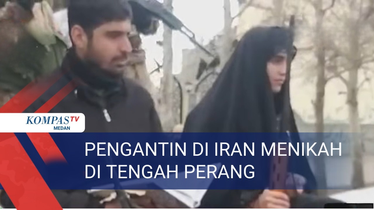 Sepasang Kekasih di Iran Menikah di Tengah Perang