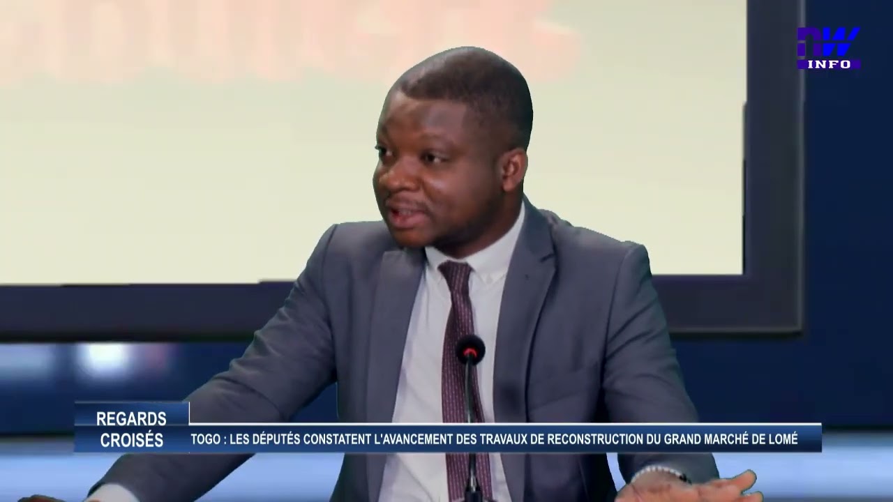 Togo: les députés constatent l'avancement des travaux de reconstruction du grand marché de Lomé