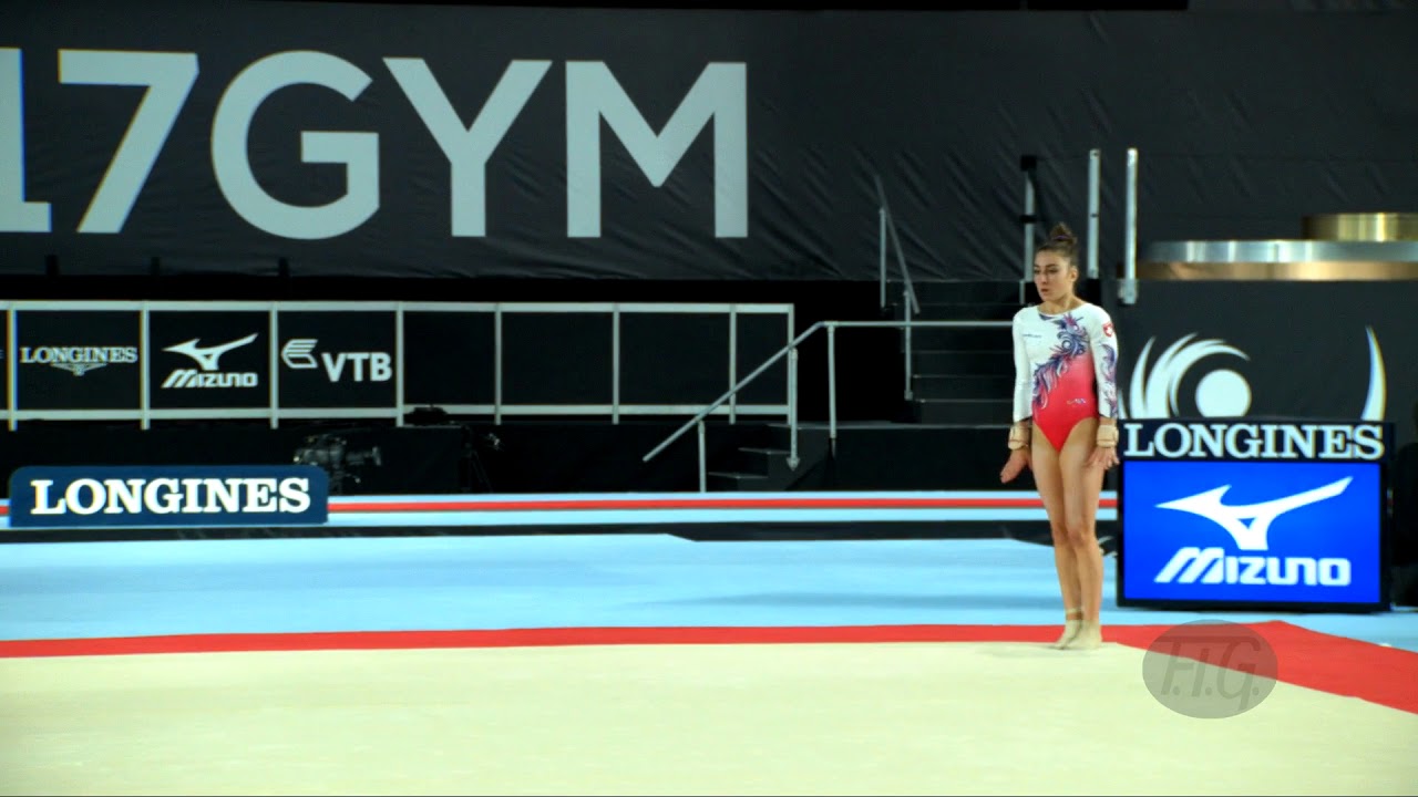 KAESLIN Ilaria (SUI) - 2017 Artistic Worlds, Montr&eacute;al (CAN) - Qualifications Floor Exercise