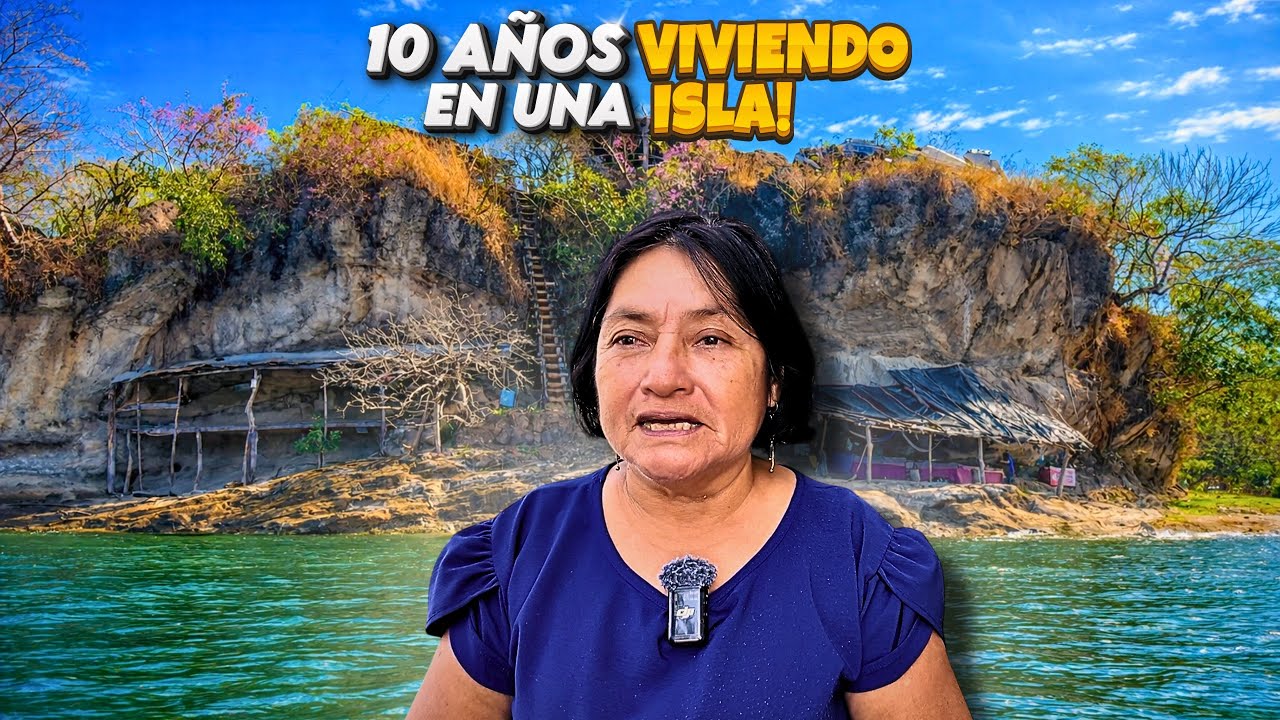 🇸🇻Vive en una CUEVA desde hace 10 años 😱 en una isla ¿Cómo lo logra?