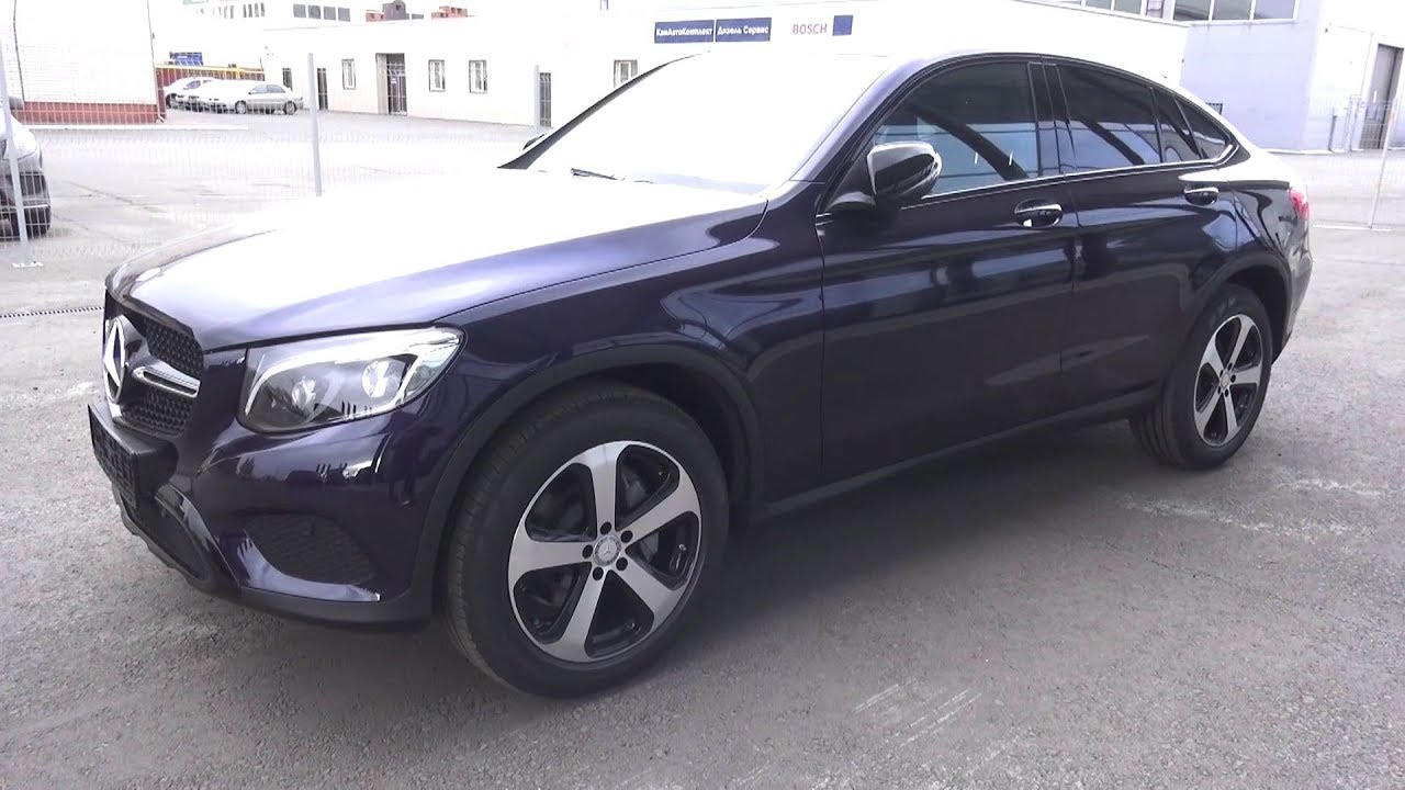 2017 Mercedes-Benz GLC 220d 4Matic Coupe (C253). Обзор (интерьер, экстерьер, двигатель).