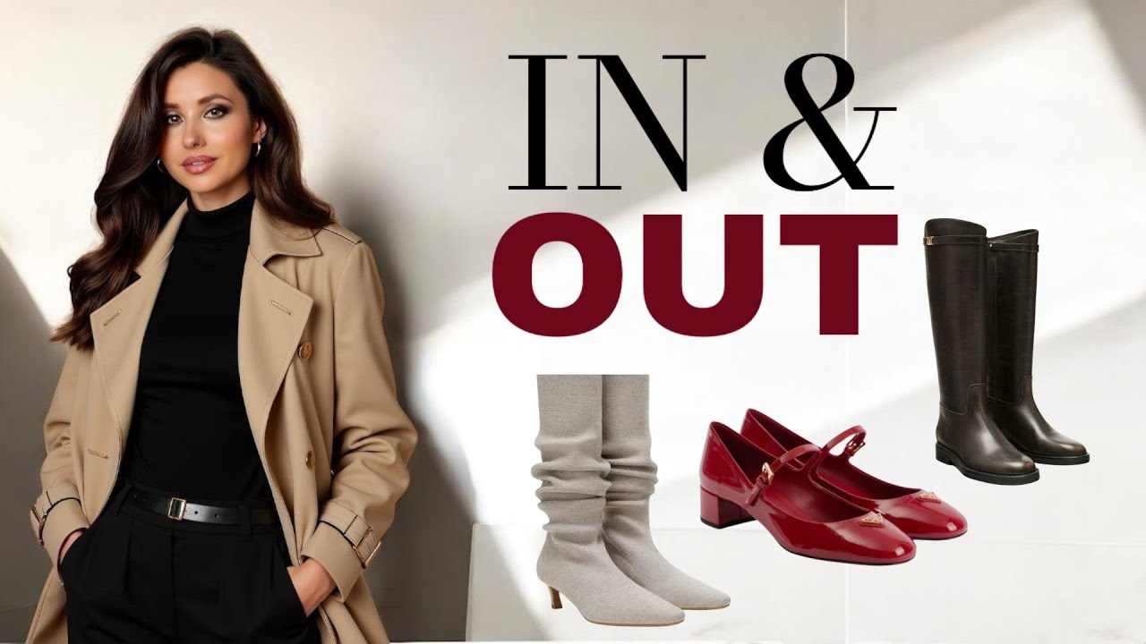 IN vs OUT: Die Schuhe sind in 2025 & 2026 im TREND und diese sind OUT | Schuhtrends Herbst/Winter