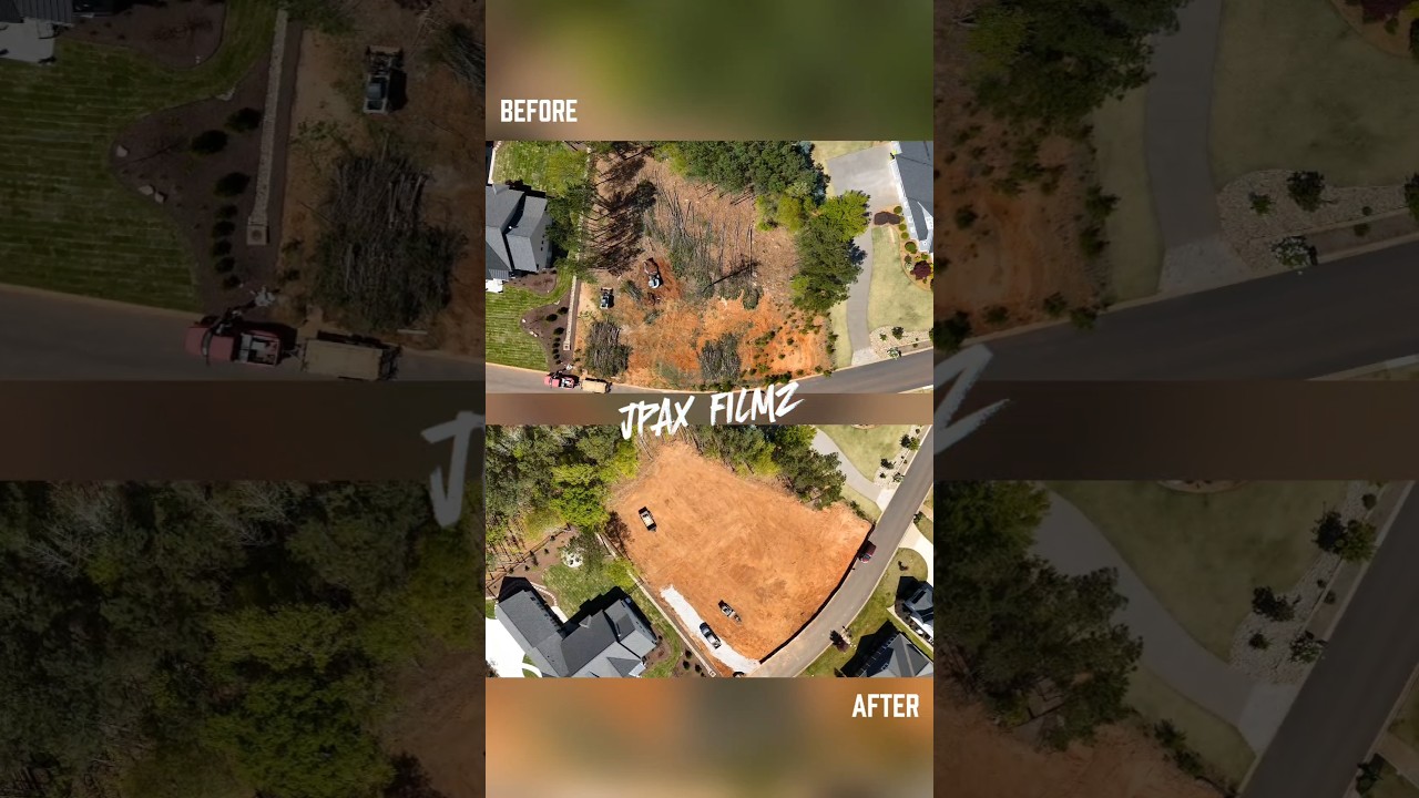 Before and After Aerial Drone Video Edit 🎥 | #dronevideo #dronevideography #videoedits #realestate