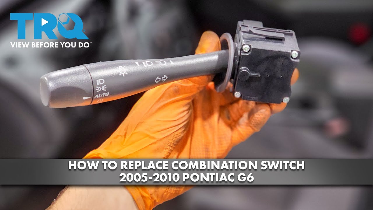 How to Replace Combination Switch 2005-2010 Pontiac G6