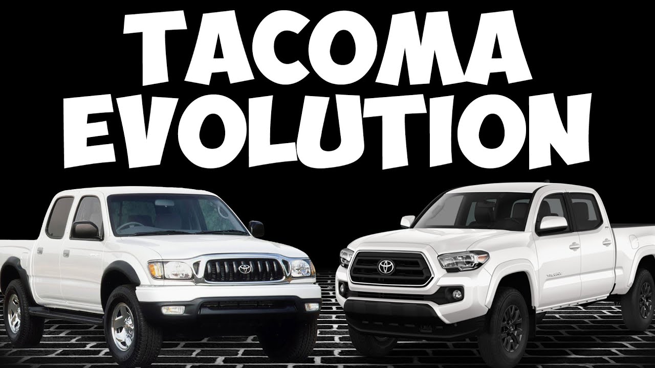 TOYOTA TACOMA Evolution (1995 - Present)