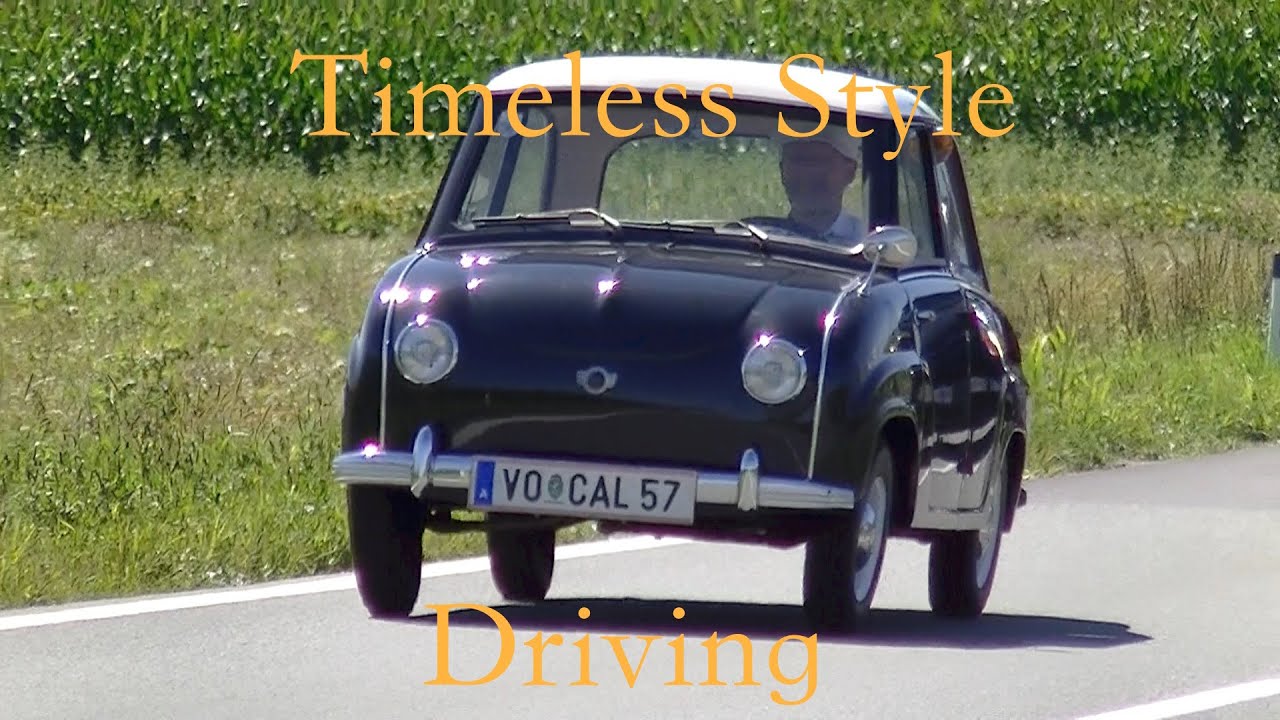 Goggomobil-Tour auf steilen Straßen【Driving on Mountain Road】Abenteuer