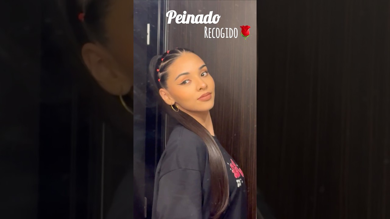 Peinado coleta🌹#hairstyle #peinados #peinadosfaciles #peinado #hairtutorial #longhair #coleta