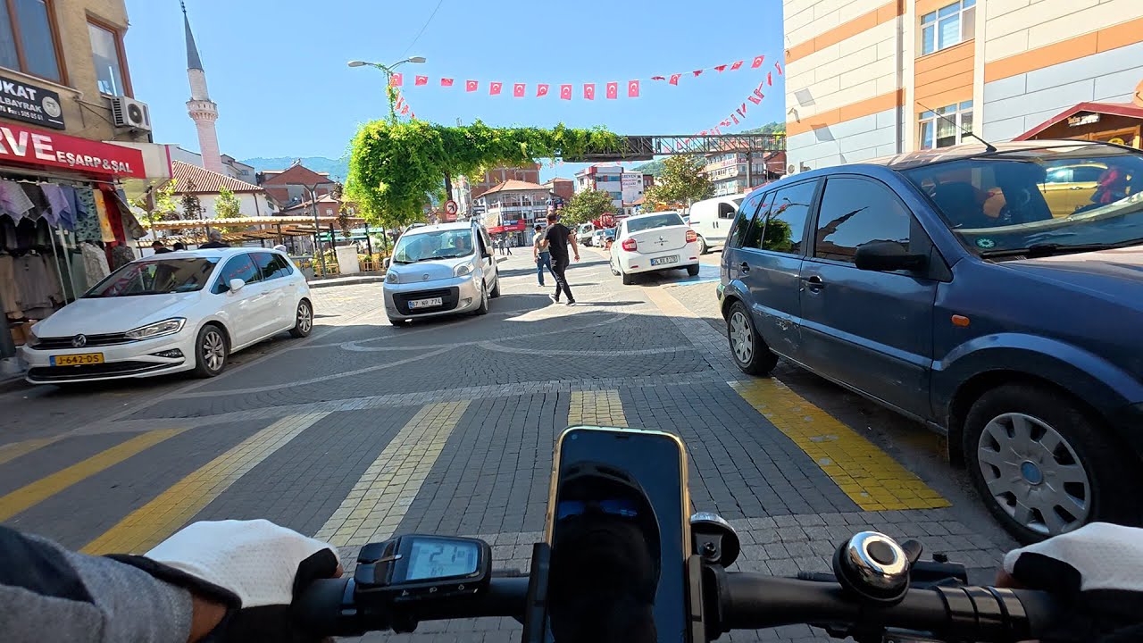 Zonguldak'ın Devrek ilçesini bisikletle Turladım.