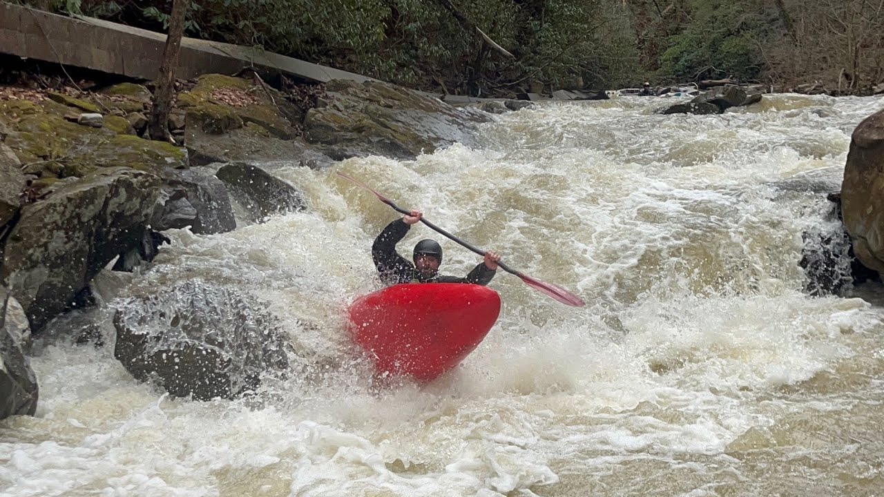 Little creek to clear creek whitewater kyacking
