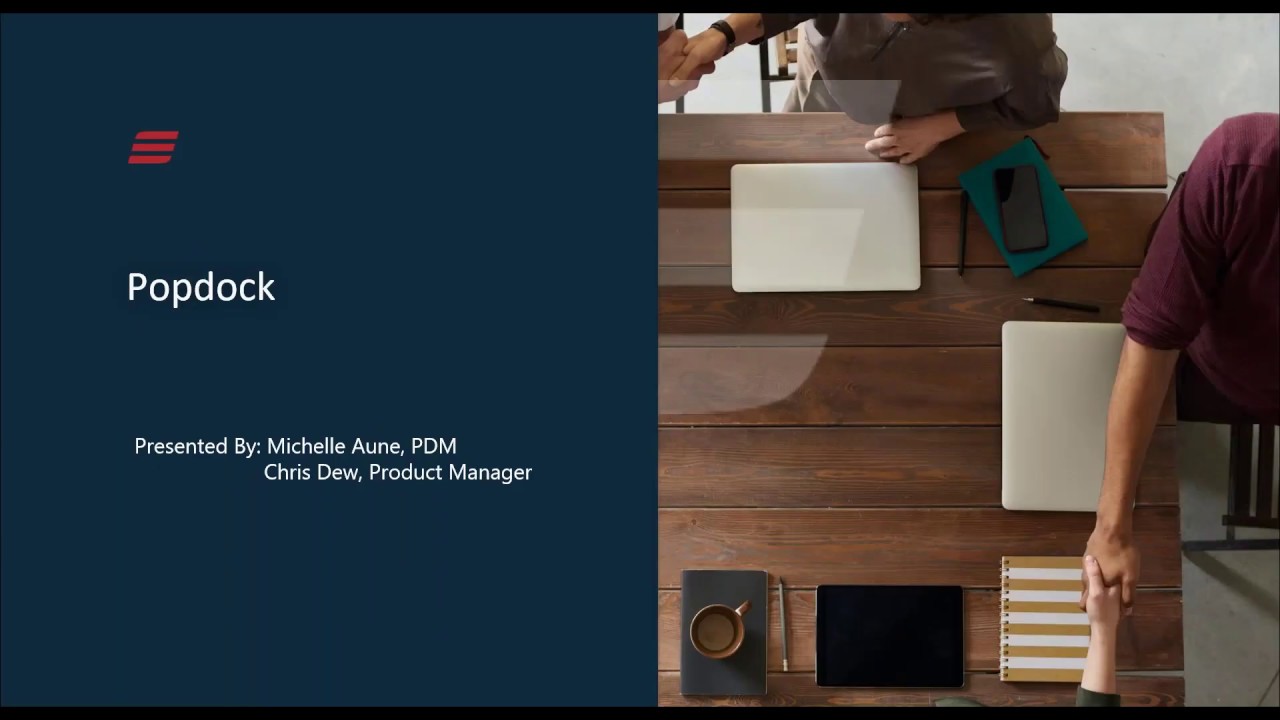 Introducing Popdock from eOne Solutions