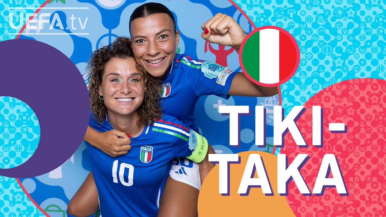 Tiki-Taka Questions With ARIANNA CARUSO & CRISTINA GIRELLI! 🇮🇹 