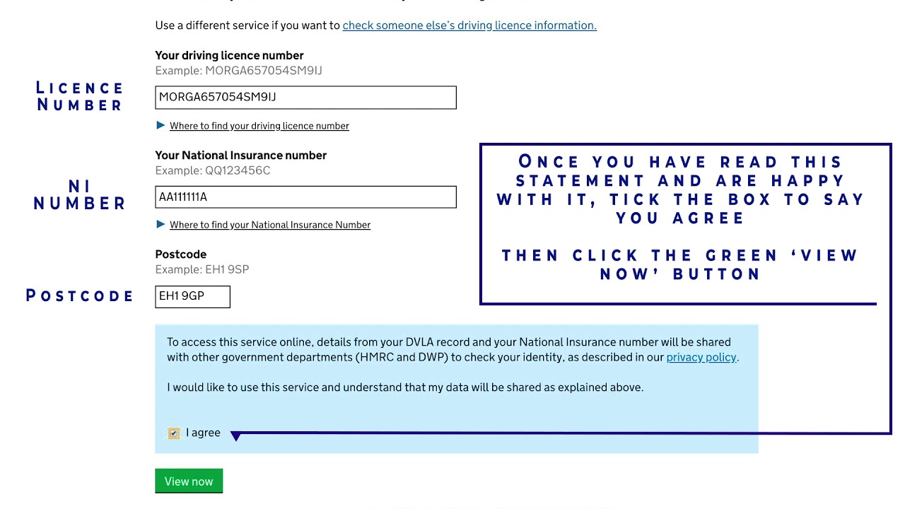 How to download your UK  Driving License Summary & Check Code (Complete Cover Group)