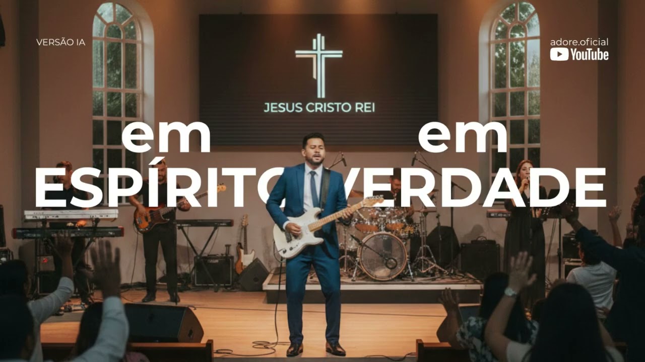 Em Espírito e em Verdade (Rock Worship) | Adoração em Rock Cristão | Versão Poderosa