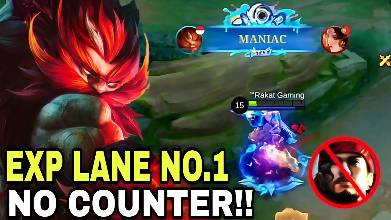 24 KILL + MANIAC!! INI DIA AULUS EXP LANE BUILD TERSAKIT & TERKUAT 2026 | Mobile Legends