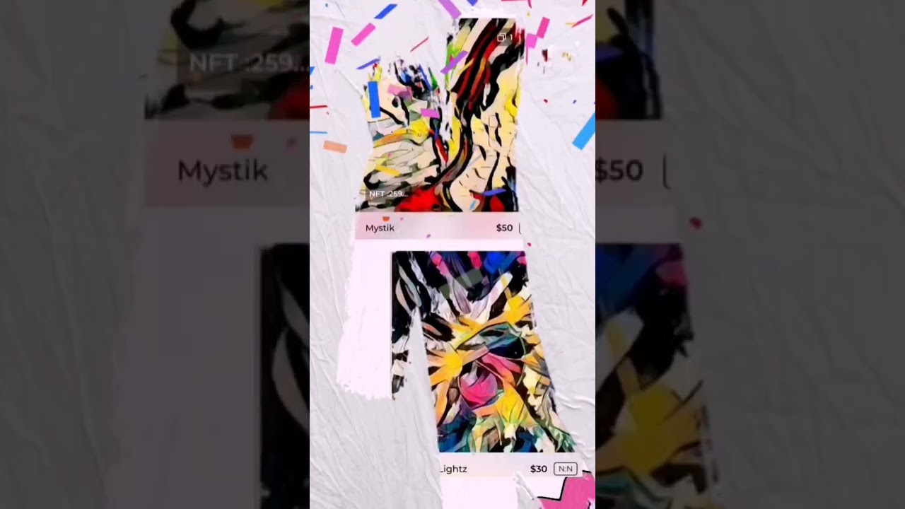 50% OFF Abstract NFTs Minted on Polygon Matic! Buy on Sandmilk - Special Limited Editions - BUY NOW!