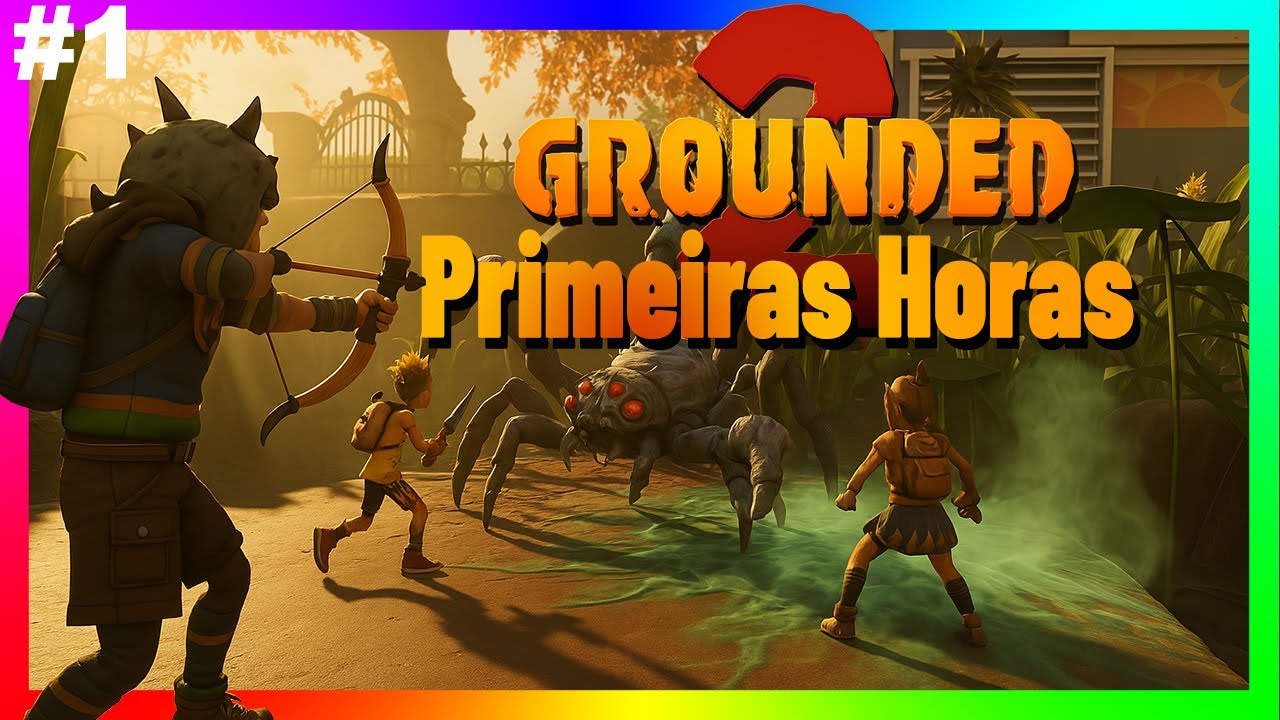 GROUNDED 2 LAN&Ccedil;AMENTO! 🐜 Primeiras HORAS da Gameplay - Dia 1 🐛