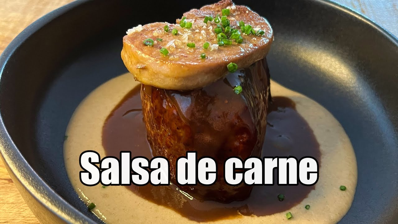 Salsa de carne - La que usan los restaurantes