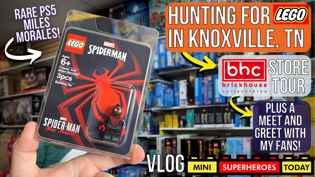 VLOG: LEGO Hunting and Meeting My Fans in KNOXVILLE, TN!