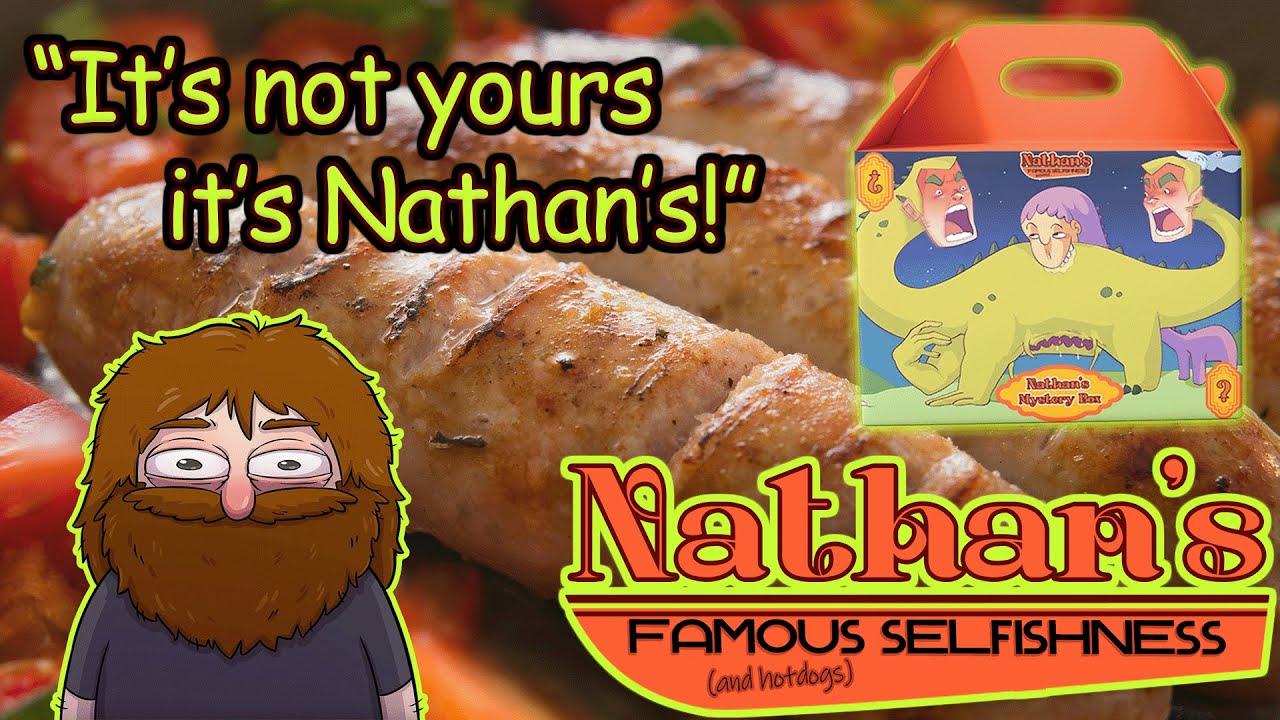 nathan's famous selfishness (and hot dogs)