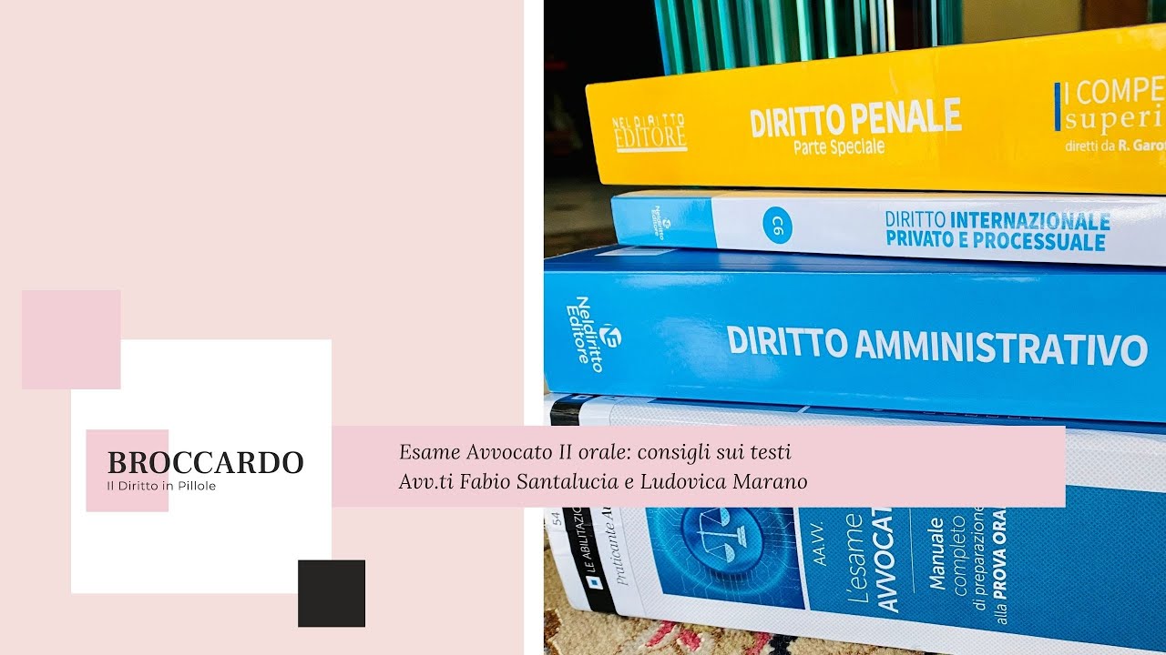 Esame Avvocato: consigli sui testi da usare per la preparazione