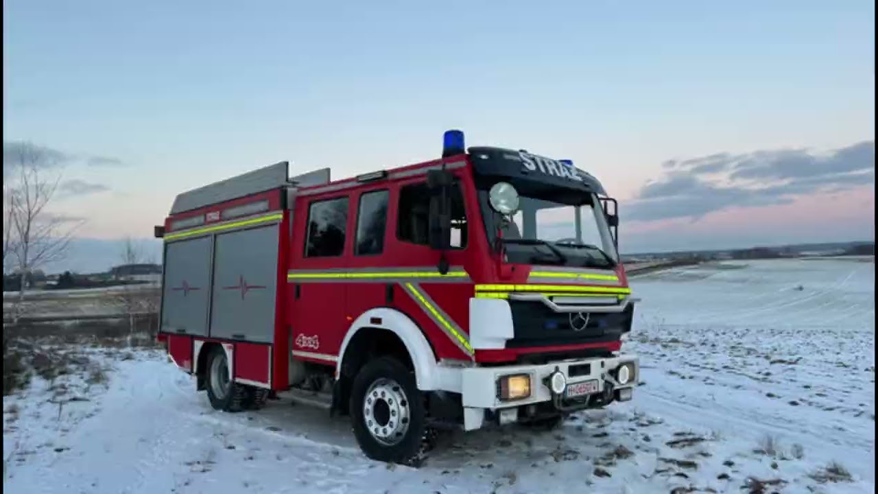 Pojazd Pożarniczy Mercedes Benz AF 1224