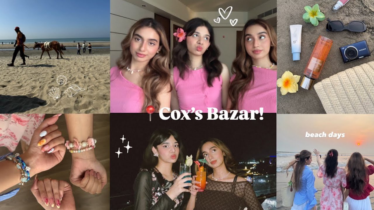 COX&rsquo;S BAZAR VLOG🌺✨| Beach walks, pool dips, local hauls & fun moments!
