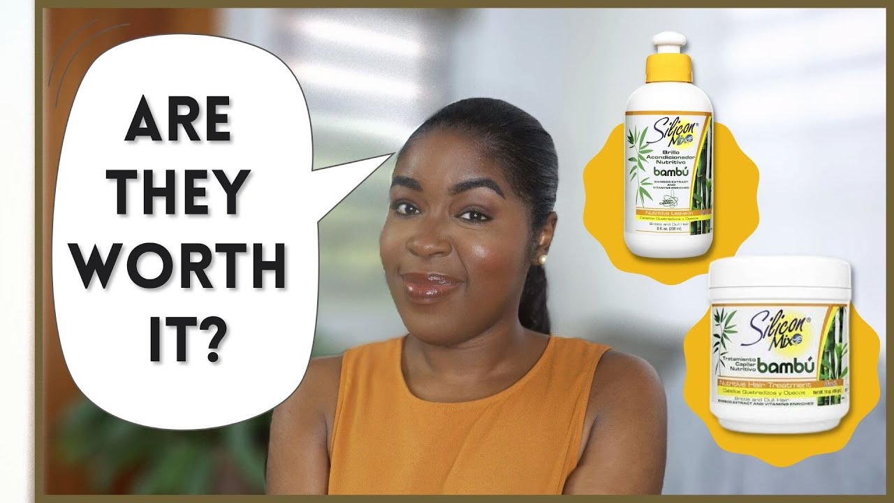 My Review of the Silicon Mix Bamboo Nutritive Hair Products | Relaxed Hair