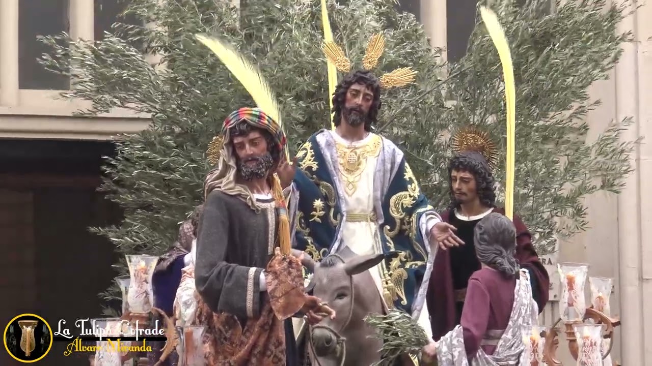 [4K] Salida de la Borriquita de Jaén 2024 - Semana Santa Jaén 2024 - DOMINGO DE RAMOS