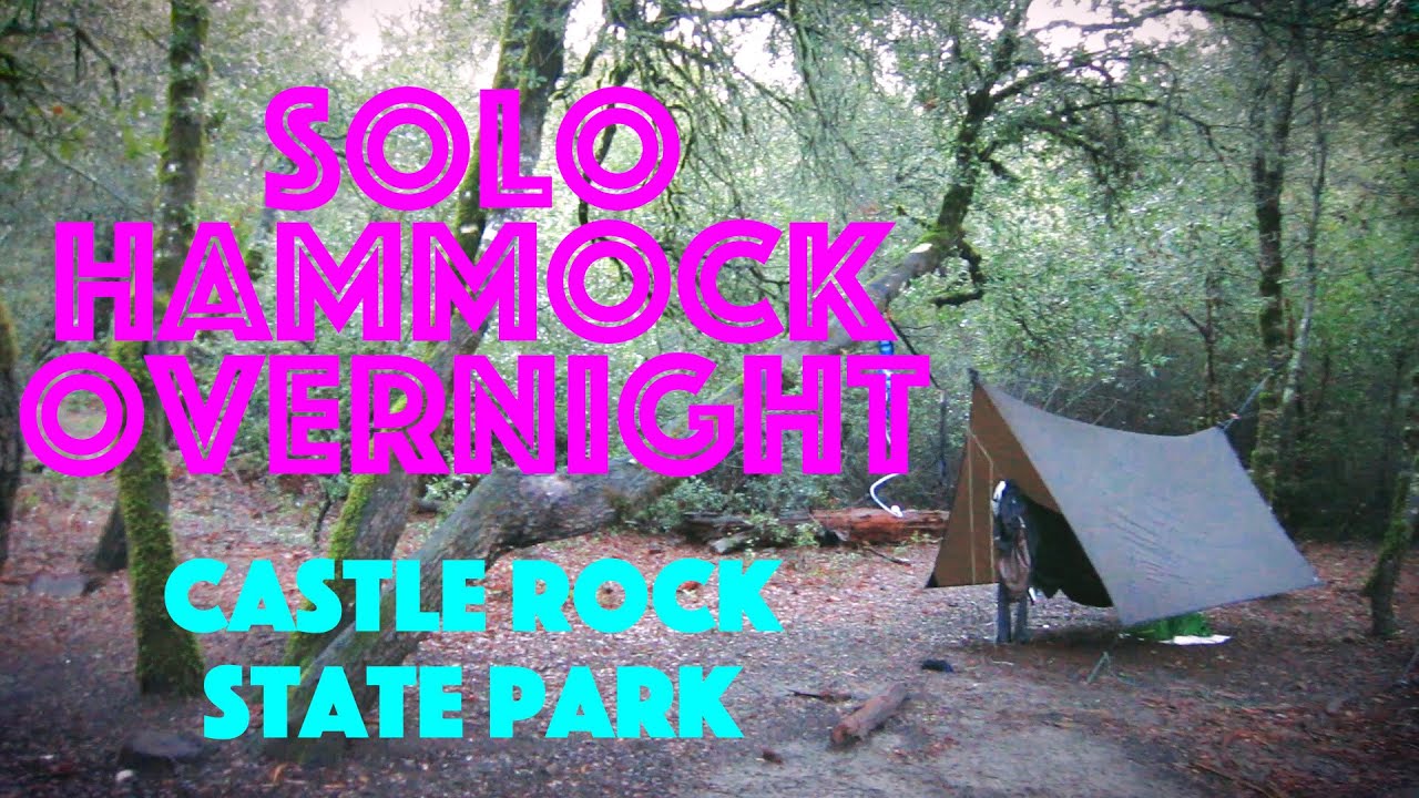 Solo Hammock Backpacking Overnighter at Castle Rock State Park