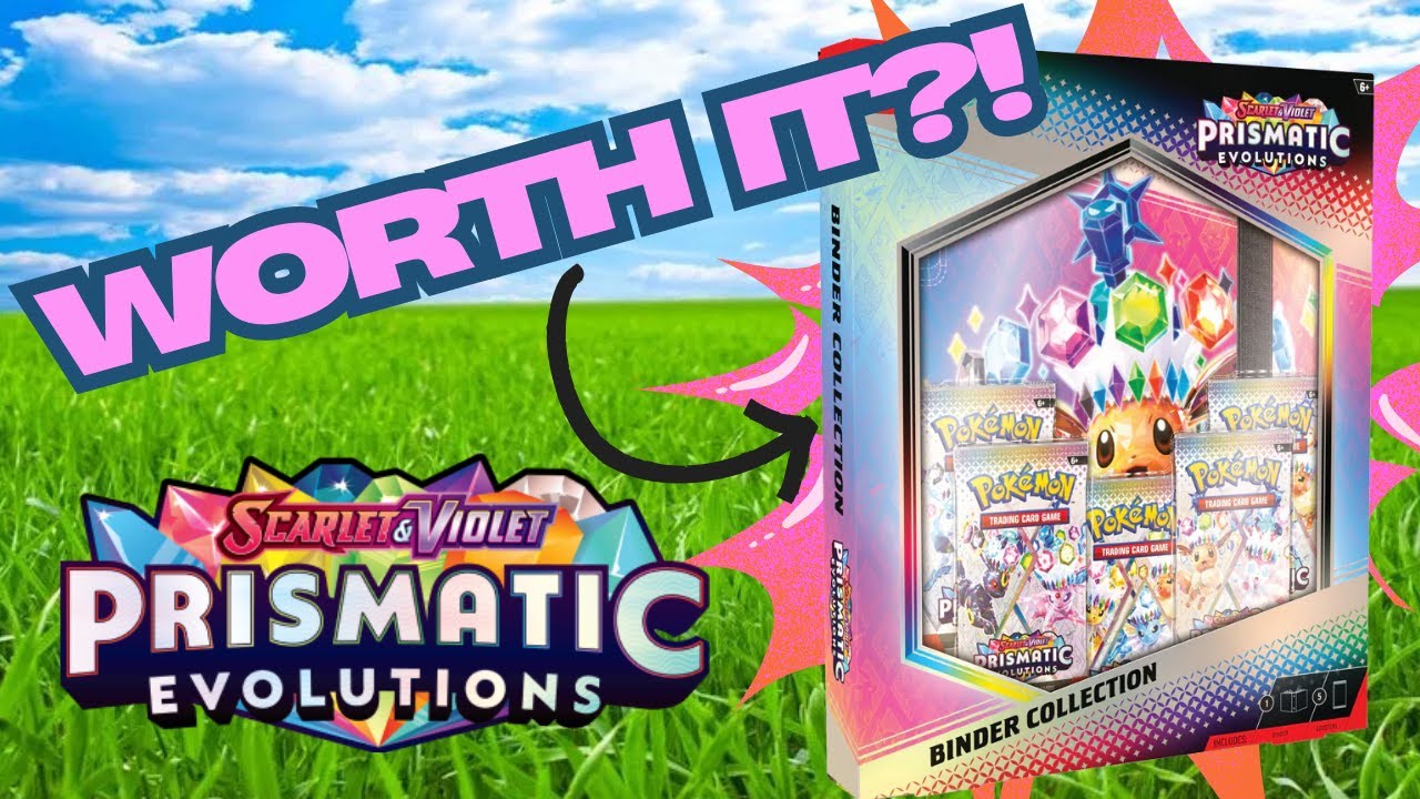 WORTH IT?! Opening the Prismatic Evolutions Binder Collection 🔥 (INSANE PULLS)