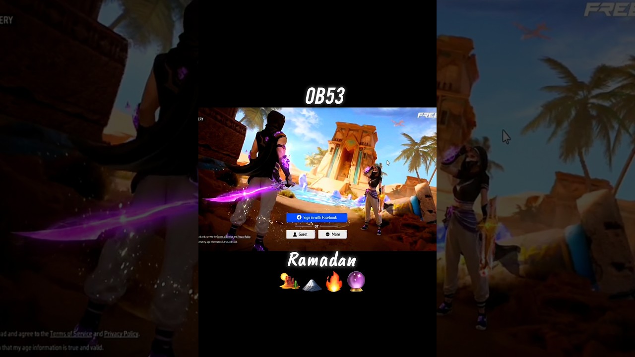 Ob53 Update Ramdan Event 🏜️ #shorts #shortsfeed #ffshorts #ob53