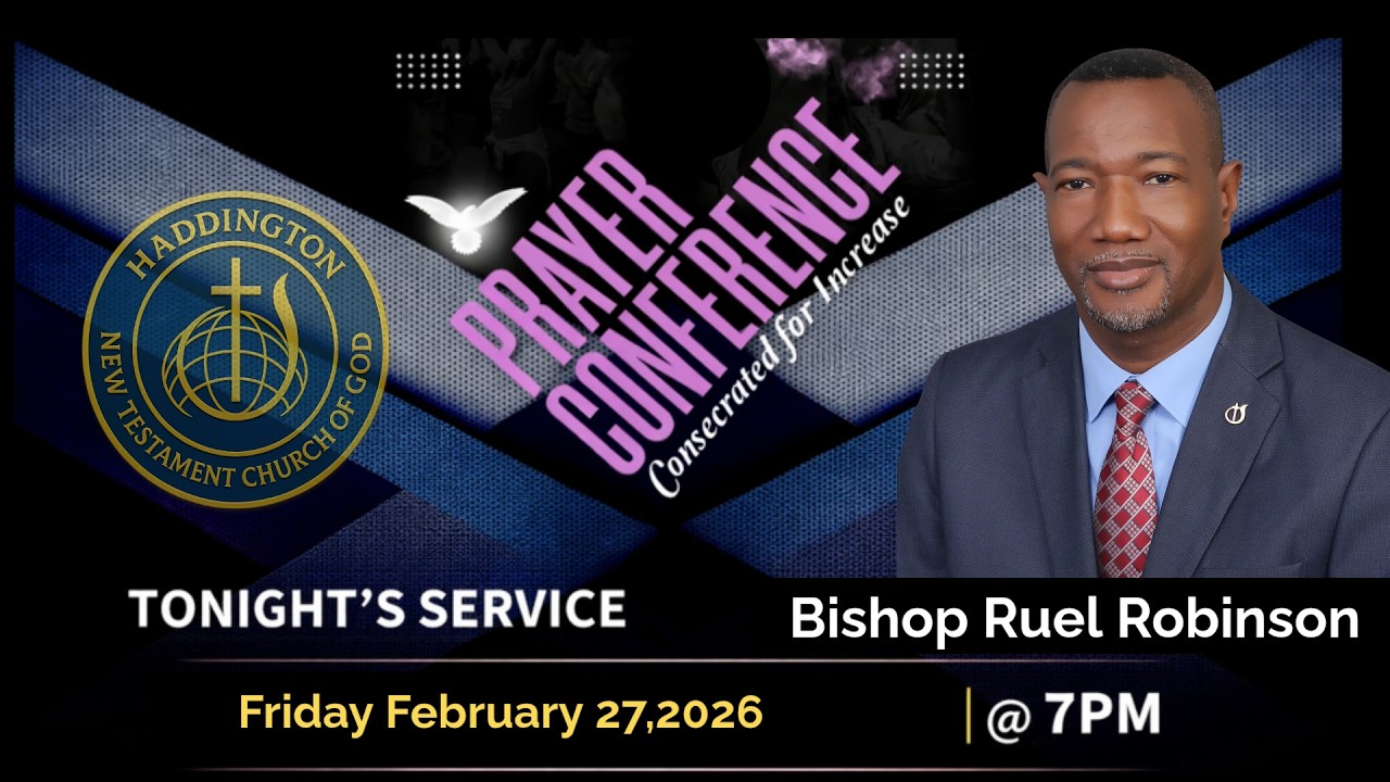 Prayer Conference // W/ Bishop Ruel Robinson // Night 6 // February 27, 2026