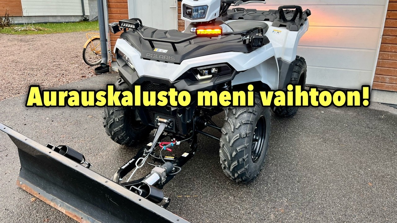 Polaris lähti vaihtoon! Oliko järkeä?😅