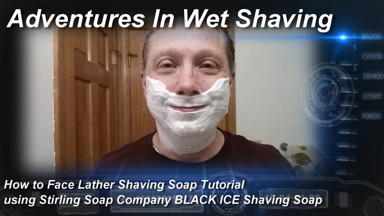 How to Face Lather Shaving Soap Tutorial