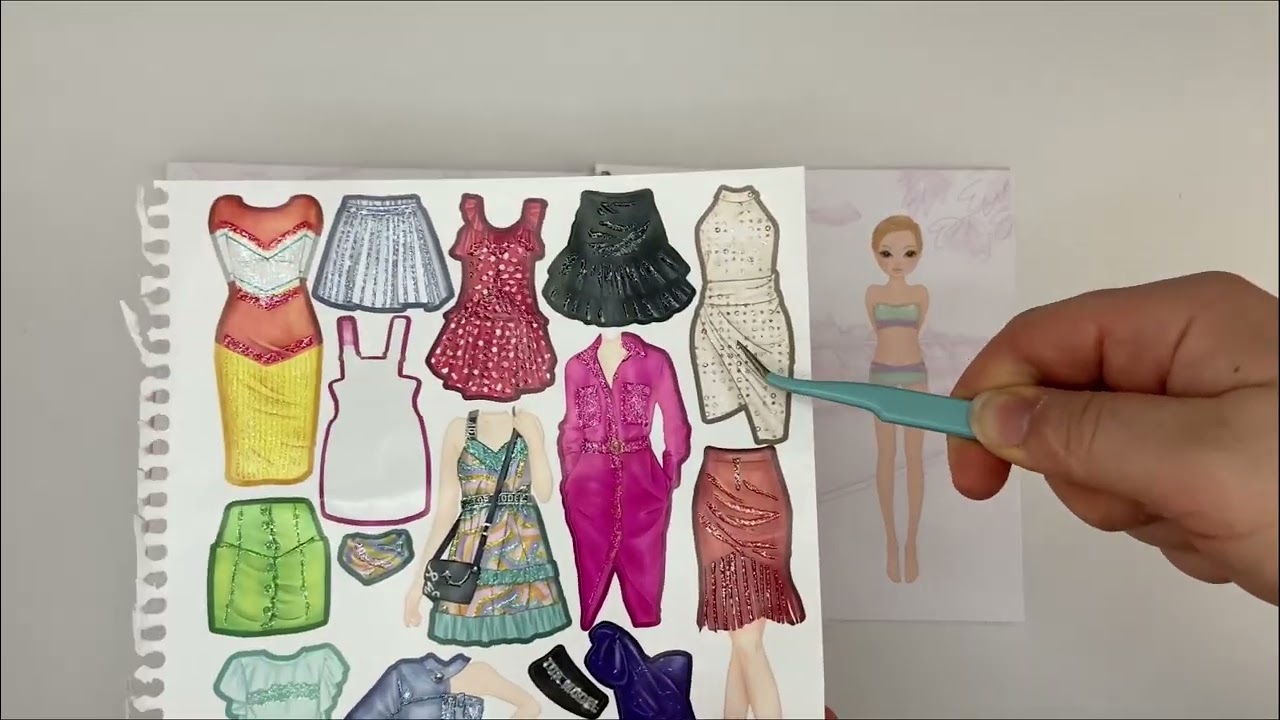 Top model kızlarını giydirelim😻 dress up top model girls sticker