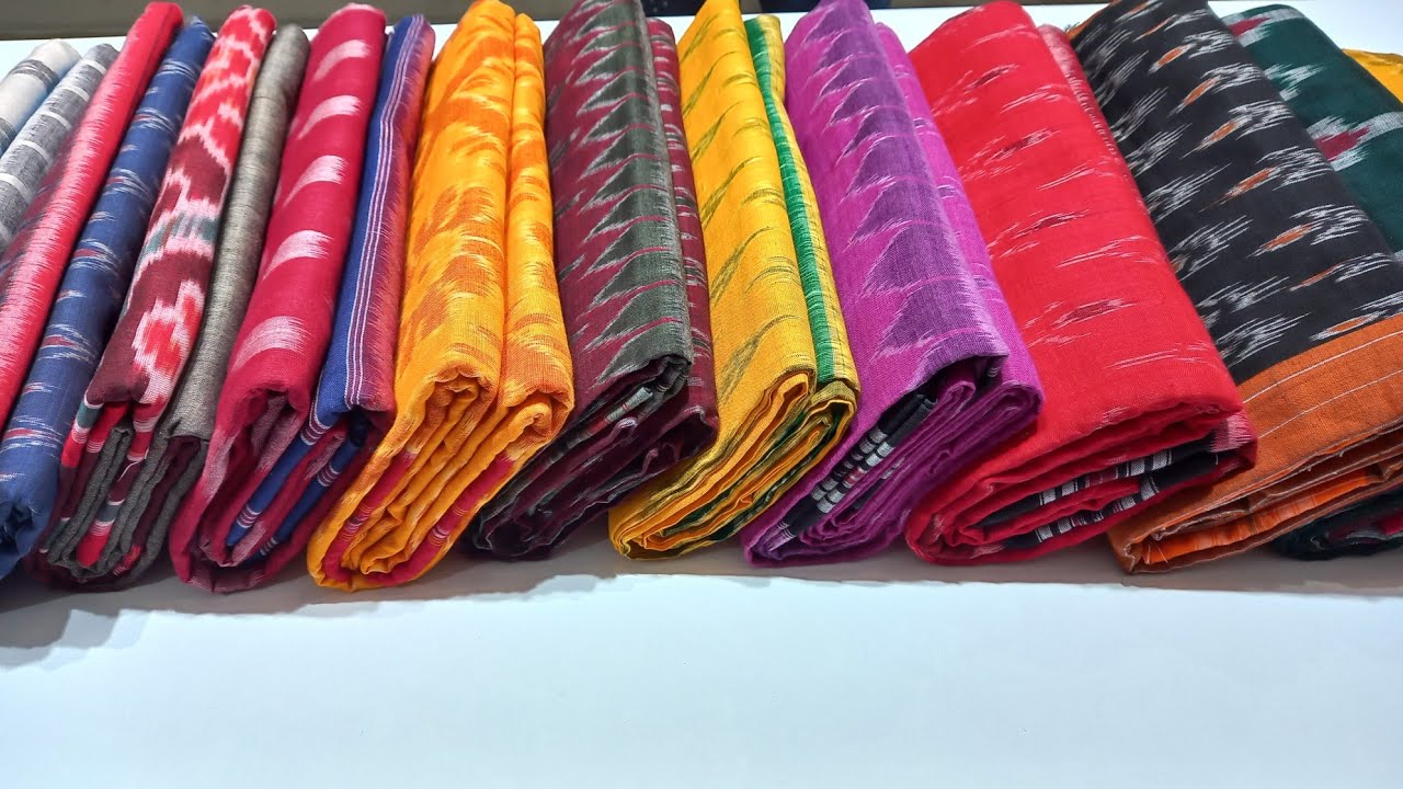 Odisha Handloom Nuapatna Bandha Cotton Saree | Traditional Ikat Weaving Art of Odisha