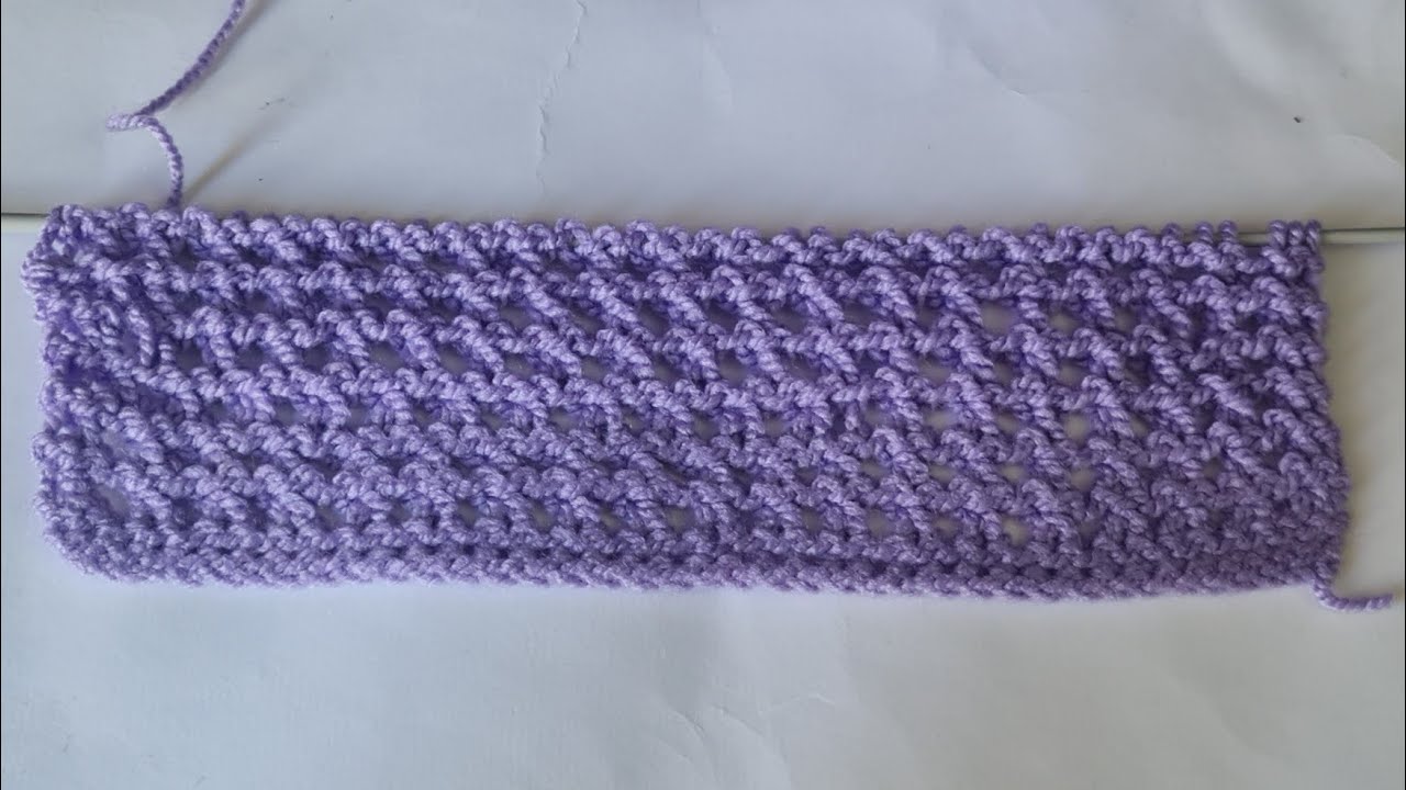 Çox asan toxunan naxış #örgü #knitting 
