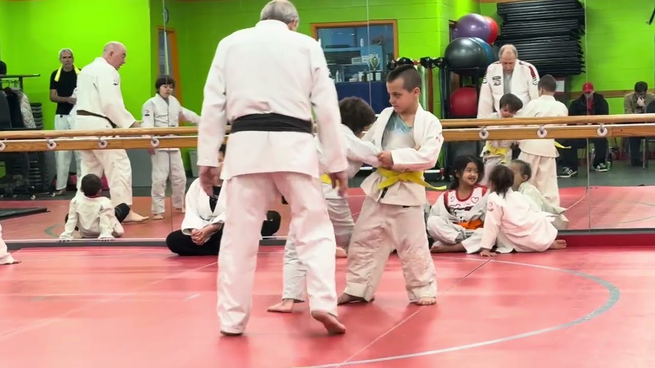 Judo kids little randor fight 