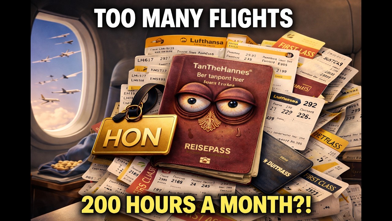 ✈️ „HON Passenger Flies 200 Hours A Month – Cabin Crew Reaction 😂“