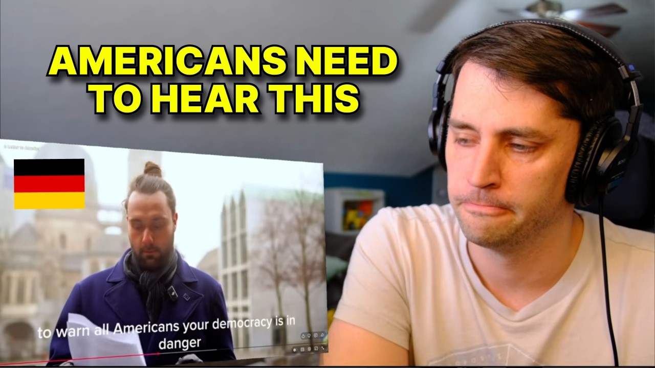 American reacts to A Letter to America from A German