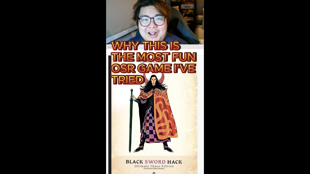 Why Black Sword Hack is One of the Best OSR Games